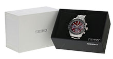 Load image into Gallery viewer, Seiko Prospex US Special Edition Speedtimer Solar Chronograph Red Dial Silver Steel Strap Watch for Men - SSC927