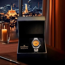 Load image into Gallery viewer, Seiko Prospex The Night of Siam Limited Edition Yellow Dial Silver Steel Strap Watch for Men - SPB487J1