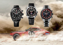 Load image into Gallery viewer, Seiko Prospex Speedtimer Solar Chronograph Datsun 240Z Collaboration Limited Edition Black Dial Two Tone Steel Strap Watch for Men - SSC957
