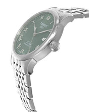Load image into Gallery viewer, Tissot Le Locle Powermatic 80 Automatic Green Dial Silver Steel Strap Watch for Men - T006.407.11.093.00