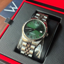 Load image into Gallery viewer, Tissot Ballade Powermatic 80 COSC Green Dial Silver Steel Strap Watch for Men - T156.408.11.093.00