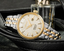 Load image into Gallery viewer, Seiko Presage Cocktail Time Automatic Diamonds White Dial Two Tone Steel Strap Watch for Women - SRE010J1