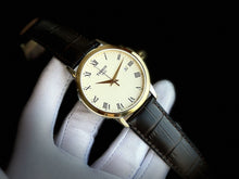 Load image into Gallery viewer, Tissot Classic Dream Ivory Dial Brown Leather Strap Watch for Men - T129.410.26.263.00