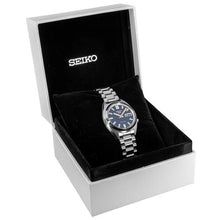Load image into Gallery viewer, Seiko 5 Sports SNXS Automatic Blue Dial Silver Steel Strap Watch for Men - SRPK87K1