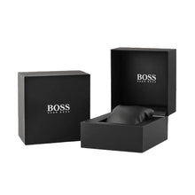 Load image into Gallery viewer, Hugo Boss Skytraveller Chronograph Grey Dial Silver Steel Strap Watch for Men - 1514151