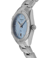 Load image into Gallery viewer, Tissot PR 100 Sport Chic Lady Blue Dial Silver Steel Strap Watch for Women - T101.910.11.351.00
