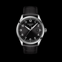 Load image into Gallery viewer, Tissot T-Sport Gent XL Black Dial Black Leather Strap Watch for Men - T116.410.16.057.00