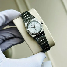 Load image into Gallery viewer, Tissot PRX Quartz Mother of Pearl Dial Silver Steel Strap Watch for Women - T137.010.11.111.00