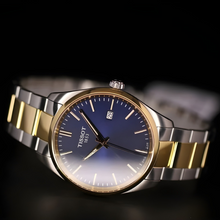 Load image into Gallery viewer, Tissot PR 100 Blue Dial Two Tone Steel Strap Watch for Men - T150.410.22.041.00