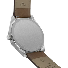 Load image into Gallery viewer, Tissot PRC 100 Solar Quartz Silver Dial Brown Leather Strap Watch for Men - T151.422.16.031.00