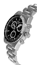 Load image into Gallery viewer, Tissot PR516 Chronograph Black Dial Silver Steel Strap Watch for Men - T149.417.11.051.00
