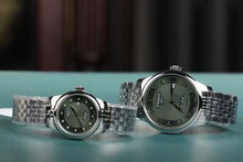 Load image into Gallery viewer, Tissot Le Locle Powermatic 80 Automatic Green Dial Silver Steel Strap Watch for Men - T006.407.11.093.00