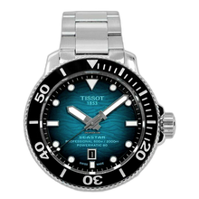 Load image into Gallery viewer, Tissot Seastar 2000 Professional Powermatic 80 Blue Dial Silver Steel Strap Watch for Men - T120.607.11.041.00