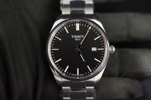 Load image into Gallery viewer, Tissot PR 100 Black Dial Silver Steel Strap Watch for Men - T150.410.11.051.00