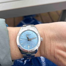 Load image into Gallery viewer, Tissot PR 100 Sport Chic Lady Blue Dial Silver Steel Strap Watch for Women - T101.910.11.351.00