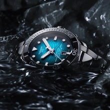 Load image into Gallery viewer, Tissot Seastar 2000 Professional Powermatic 80 Blue Dial Silver Steel Strap Watch for Men - T120.607.11.041.01