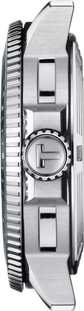 Tissot Seastar 1000 Powermatic 80 Grey Dial Silver Steel Strap Watch for Men - T120.407.11.081.01