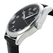 Load image into Gallery viewer, Tissot T-Sport Gent XL Black Dial Black Leather Strap Watch for Men - T116.410.16.057.00