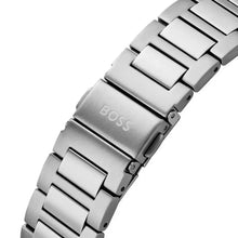 Load image into Gallery viewer, Hugo Boss Strike Chronograph Blue Dial Silver Steel Strap Watch for Men - 1514240