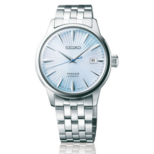 Load image into Gallery viewer, Seiko Presage Cocktail Time Automatic Ice Blue Dial Silver Steel Strap Watch for Men - SRPE19J1
