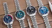 Load image into Gallery viewer, Seiko Prospex Save The Ocean Diver's Automatic Blue Dial Silver Steel Strap Watch for Men - SRPD21J1