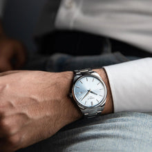 Load image into Gallery viewer, Tissot PR 100 Ice Blue Dial Silver Steel Strap Watch for Men - T150.410.11.351.00