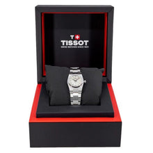 Load image into Gallery viewer, Tissot PRX Quartz Mother of Pearl Dial Silver Steel Strap Watch for Women - T137.010.11.111.00