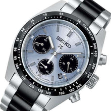 Load image into Gallery viewer, Seiko Prospex Speedtimer Solar Chronograph Limited Edition Blue Dial Two Tone Steel Strap Watch for Men - SSC909