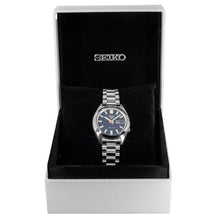 Load image into Gallery viewer, Seiko 5 Sports SNXS Automatic Blue Dial Silver Steel Strap Watch for Men - SRPK87K1