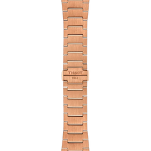 Load image into Gallery viewer, Tissot PRX Powermatic 80 Blue Dial Rose Gold Steel Strap Watch for Men - T137.407.33.041.00