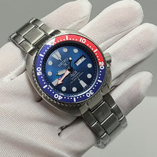 Load image into Gallery viewer, Seiko Prospex PADI Special Edition Automatic Blue Dial Silver Steel Strap Watch for Men - SRPE99