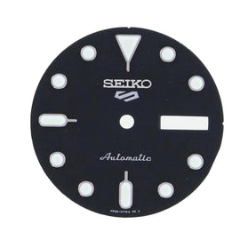 Seiko 5 Sports Automatic Black Dial Black Nylon Strap Watch for Men - SRPE67K1