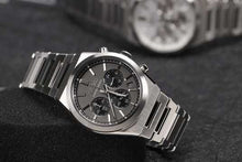 Load image into Gallery viewer, Seiko Conceptual Chronograph Grey Dial Silver Steel Strap Watch for Men - SSB455P1
