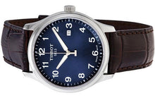 Load image into Gallery viewer, Tissot T-Sport Gent XL Blue Dial Brown Leather Strap Watch for Men - T116.410.16.047.00