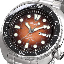 Load image into Gallery viewer, Seiko Prospex US Special Edition King Turtle Automatic Brown Dial Silver Steel Strap Watch for Men - SRPH55