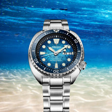 Load image into Gallery viewer, Seiko Prospex US Special Edition Automatic Blue Dial Silver Steel Strap Watch for Men - SRPH59