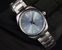 Load image into Gallery viewer, Tissot PR 100 Ice Blue Dial Silver Steel Strap Watch for Women - T150.210.11.351.00