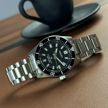 Load image into Gallery viewer, Seiko Prospex 1965 Heritage Divers Automatic Black Dial Silver Steel Strap Watch for Men - SPB453J1
