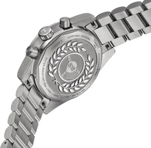 Load image into Gallery viewer, Tissot PR516 Chronograph Black Dial Silver Steel Strap Watch for Men - T149.417.11.051.00