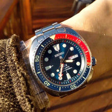 Load image into Gallery viewer, Seiko Prospex Sea Padi Blue Dial Silver Steel Strap Watch for Men - SRPE99K1