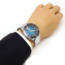 Load image into Gallery viewer, Tissot Seastar 2000 Professional Powermatic 80 Blue Dial Silver Steel Strap Watch for Men - T120.607.11.041.00
