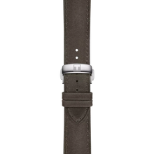 Load image into Gallery viewer, Tissot Chemin des Tourelles Automatic Powermatic 80 Ivory Dial Green Leather Strap Watch for Men - T139.407.16.261.00