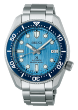 Load image into Gallery viewer, Seiko Prospex Glacier Save The Ocean Special Edition Automatic Blue Dial Silver Steel Strap Watch for Men - SPB299J1