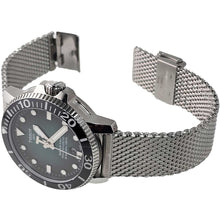 Load image into Gallery viewer, Tissot Seastar 1000 Powermatic 80 Automatic Green Dial Silver Mesh Strap Watch for Men - T120.407.11.091.00