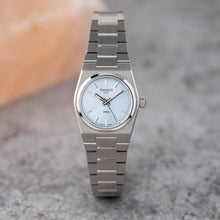 Load image into Gallery viewer, Tissot PRX Quartz Mother of Pearl Dial Silver Steel Strap Watch for Women - T137.010.11.111.00