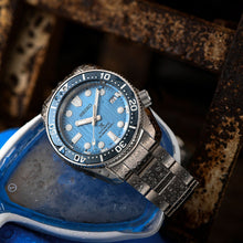 Load image into Gallery viewer, Seiko Prospex Glacier Save The Ocean Special Edition Automatic Blue Dial Silver Steel Strap Watch for Men - SPB299J1