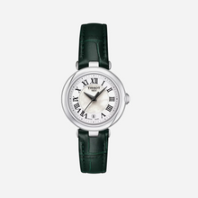 Load image into Gallery viewer, Tissot Bellissima Small Lady Mother of Pearl Dial Green Leather Strap Watch for Women - T126.010.16.113.02