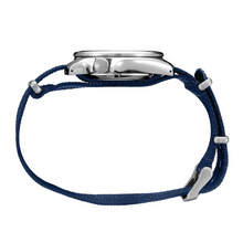 Load image into Gallery viewer, Seiko 5 Sports Automatic Blue Dial Blue Nylon Strap Watch for Men - SRPE63K1
