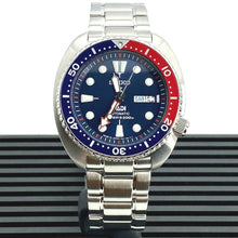 Load image into Gallery viewer, Seiko Prospex PADI Special Edition Automatic Blue Dial Silver Steel Strap Watch for Men - SRPE99