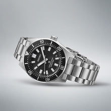 Load image into Gallery viewer, Seiko Prospex 1965 Heritage Divers Automatic Black Dial Silver Steel Strap Watch for Men - SPB453J1
